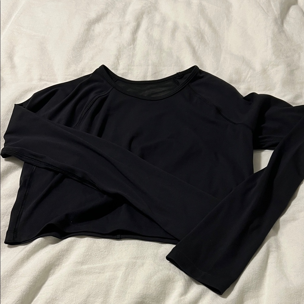 Old Navy Black Powersoft Long Sleeve Women's Shirt